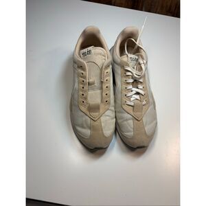 Nike Canvas Suede Low Top Sneakers Beige Cream Womens 8